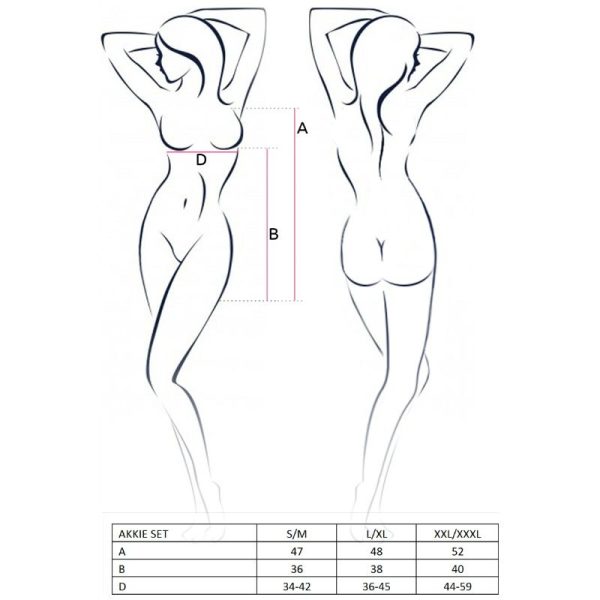 PASSION - FEMME AKKIE ENSEMBLE COSTUME DINFIRMIÈRE L/XL - – Image 2