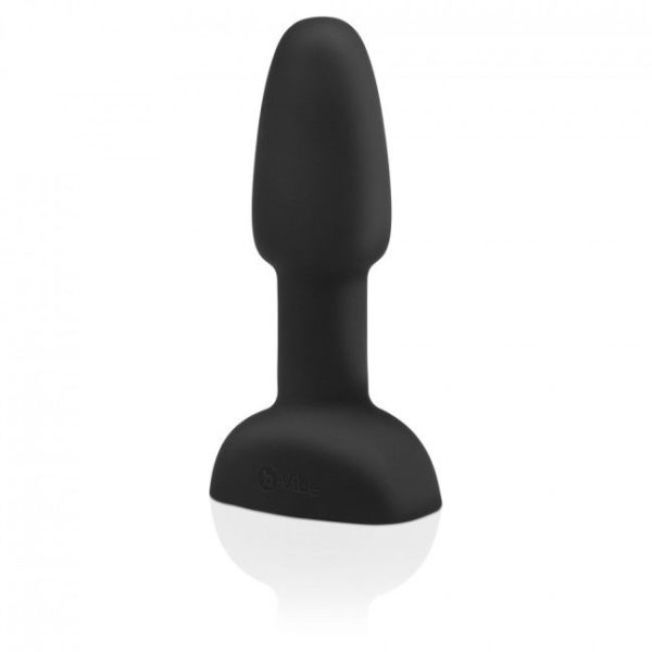 B-VIBE - RIMMING TÉLÉCOMMANDE PLUG ANAL PETITE NOIR - – Image 7