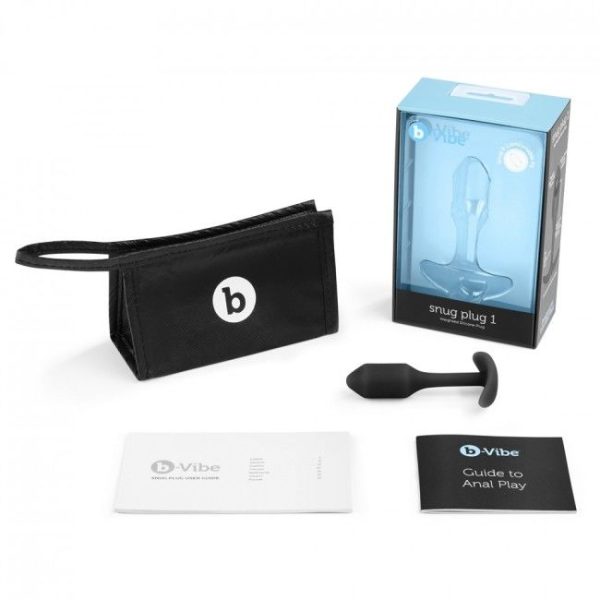 B-VIBE - SNUG PLUG 1 NOIR - – Image 2