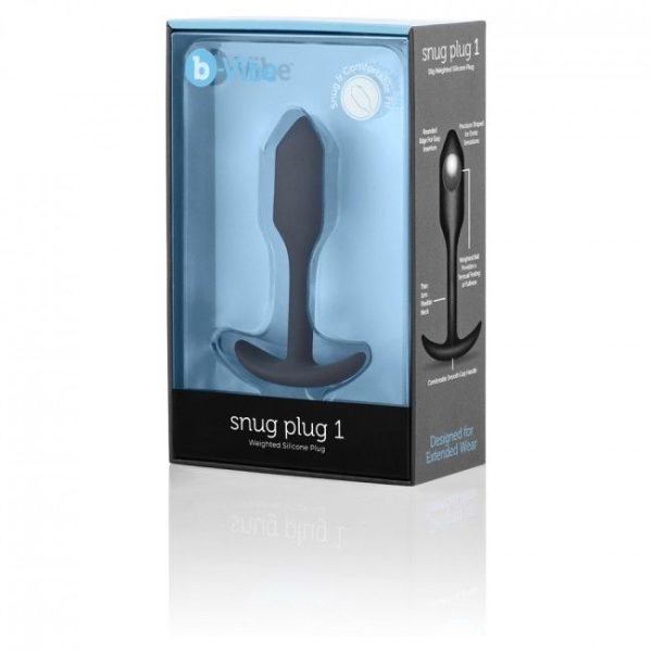 B-VIBE - SNUG PLUG 1 NOIR - – Image 5