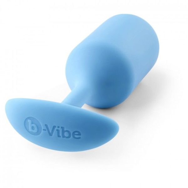 B-VIBE - SNUG PLUG ANAL 3 BLEU CIEL - – Image 2