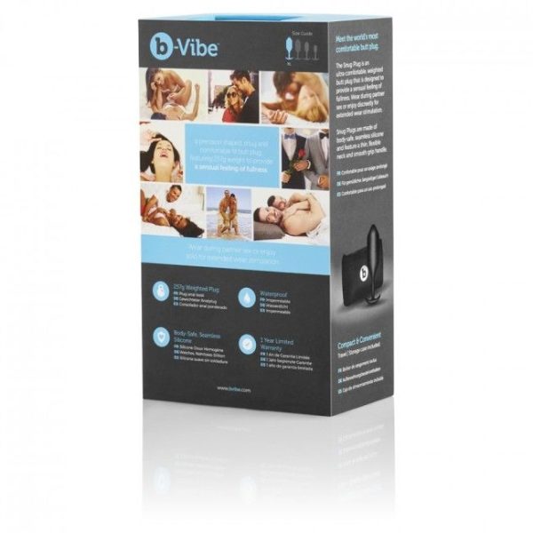 B-VIBE - SNUG PLUG ANAL 4 NOIR - – Image 3