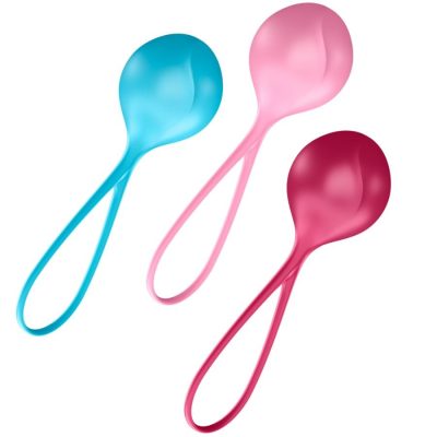 SATISFYER - ENSEMBLE ENTRAÎNEMENT LOVEBALLS 3 -