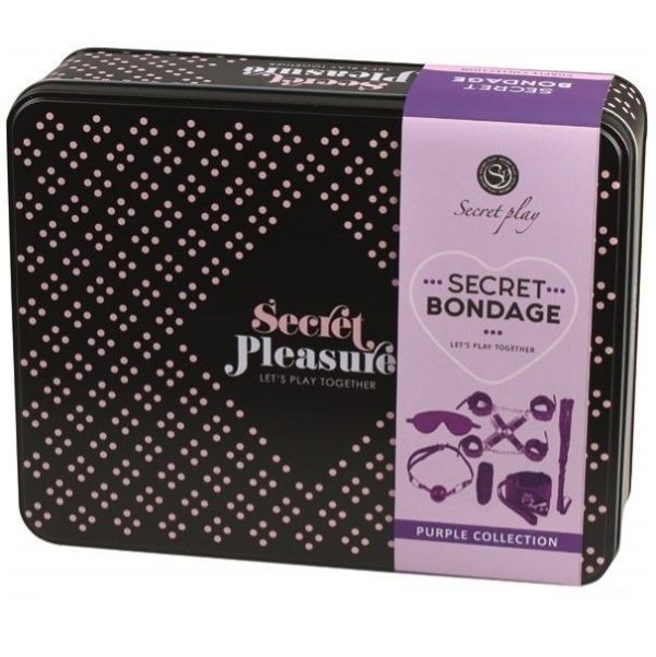 SECRETPLAY - BDSM SET 8PCS PURBLE / NOIR. - – Image 2