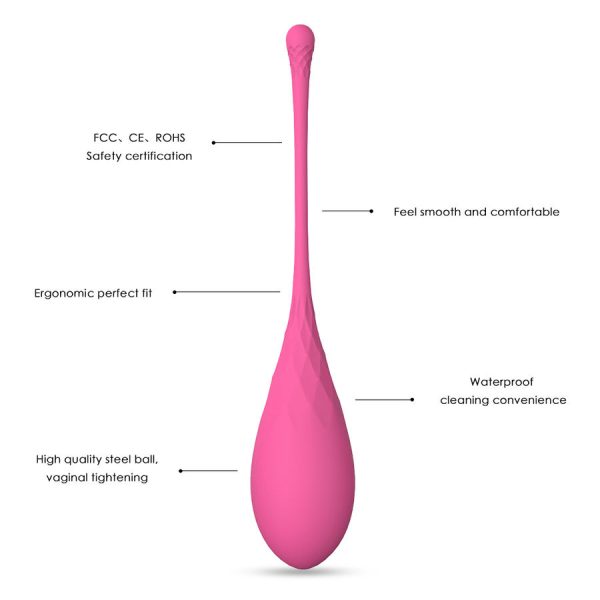 LESLIE - KEGEL FIT ENSEMBLE D'ENTRAÎNEMENT MUSCULAIRE PELVIEN 6 PCS - – Image 4