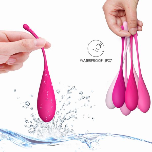 LESLIE - KEGEL FIT ENSEMBLE D'ENTRAÎNEMENT MUSCULAIRE PELVIEN 6 PCS - – Image 5