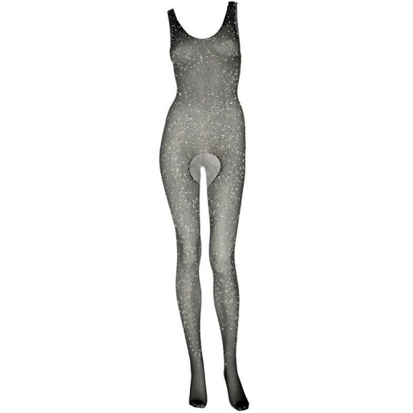 LEG AVENUE - BODYSTOCKING RÉSILLE TAILLE UNIQUE - – Image 4