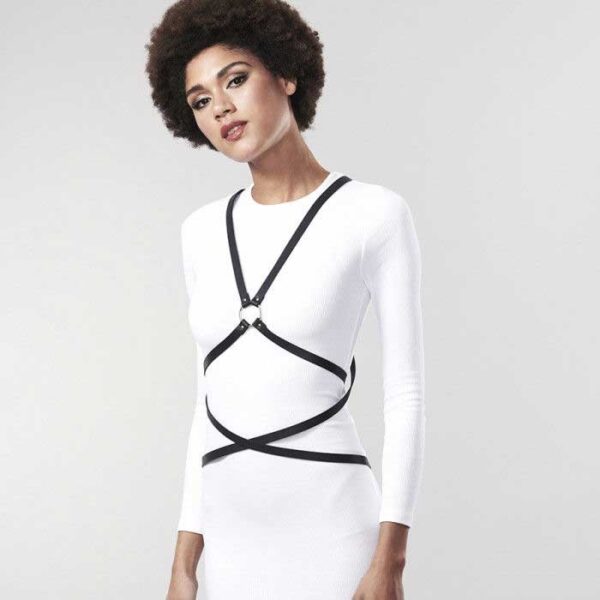 BIJOUX INDISCRETS MAZE - HARNAIS MULTI-VOIES NOIR - – Image 3