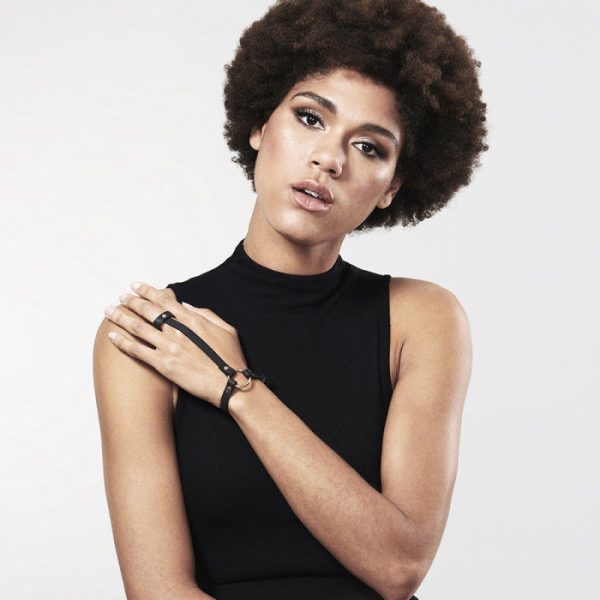 BIJOUX - INDISCRETS BRACELET / HARNAIS MAZE NOIR - – Image 2