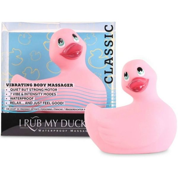 BIG TEASE TOYS - JE FRAPPE MY DUCKIE CLASSIC VIBRATING DUCK ROSE - – Image 2