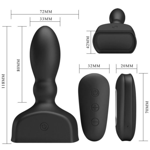PRETTY LOVE - MARRIEL VIBRATEUR PROSTATIQUE ET GONFLABLE - – Image 5