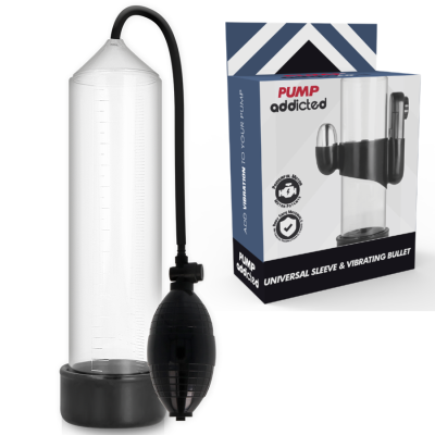 PUMP ADDICTED - VIBRATEUR TRANSPARENT RX3 -