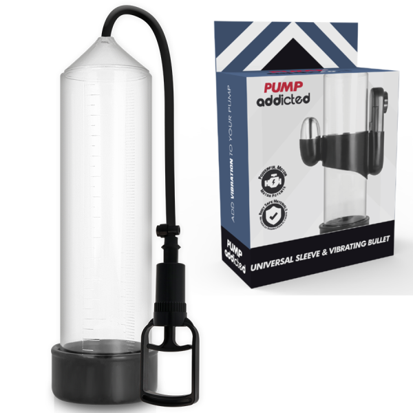 PUMP ADDICTED - VIBRATEUR TRANSPARENT RX7 -