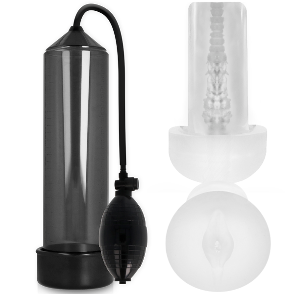 PUMP ADDICTED - RX3 NOIR AVEC MANCHON DE PLAISANCE -