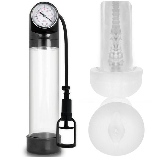 PUMP ADDICTED - RX9 TRANSPARENT AVEC MASTURBATEUR -