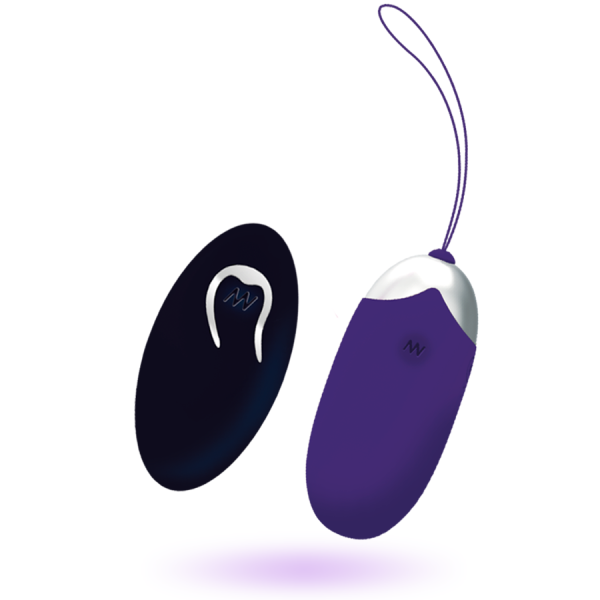 INTENSE - OEUF VIBRANT FLIPPY II AVEC TÉLÉCOMMANDE VIOLET - – Image 3