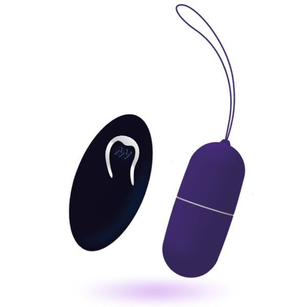 INTENSE - OEUF VIBRANT FLIPPY I AVEC TÉLÉCOMMANDE VIOLET - – Image 3