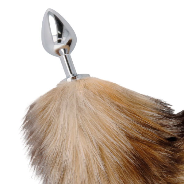 DARKNESS - TAIL BUTT PLUG SILVER - – Image 3