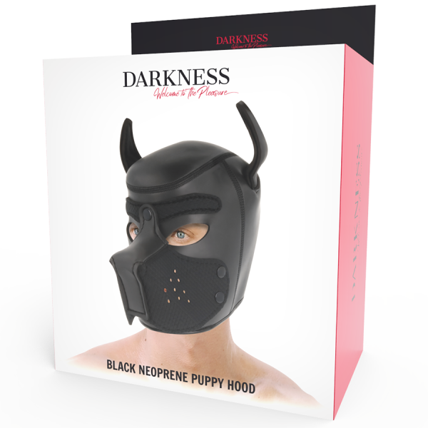 DARKNESS - MASQUE POUR CHIEN EN NÉOPRÈNE AVEC MUSEAU AMOVIBLE M - – Image 6