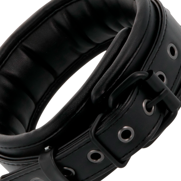 DARKNESS - COLLIER NOIR AVEC CHAÎNE - – Image 3