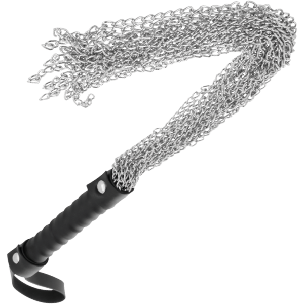 DARKNESS - FOUET DE BONDAGE EN MÉTAL BDSM -