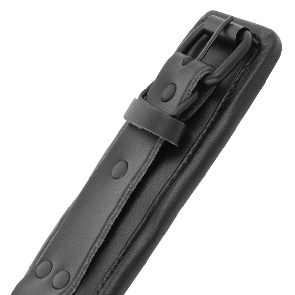 DARKNESS - MENOTTES DE CHEVILLE AJUSTABLES CUIR NOIR - – Image 6