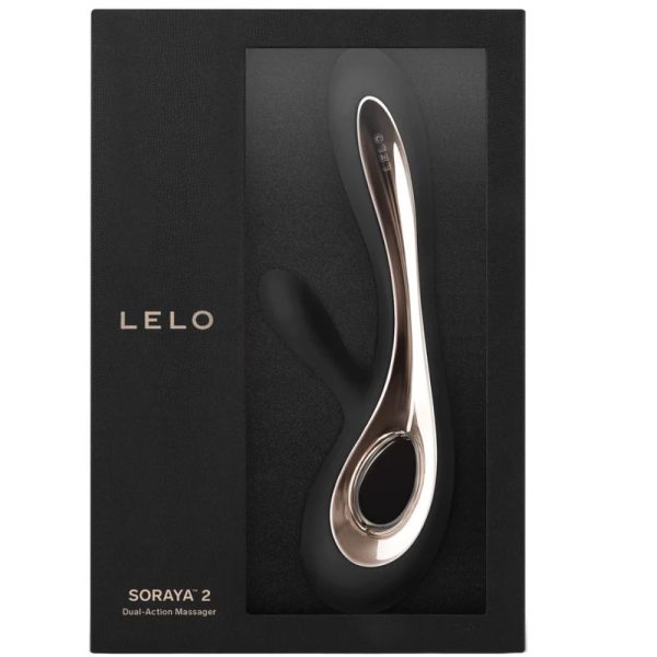 LELO - VIBRATEUR SORAYA 2 LAPIN NOIR - – Image 3