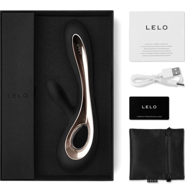 LELO - VIBRATEUR SORAYA 2 LAPIN NOIR - – Image 2