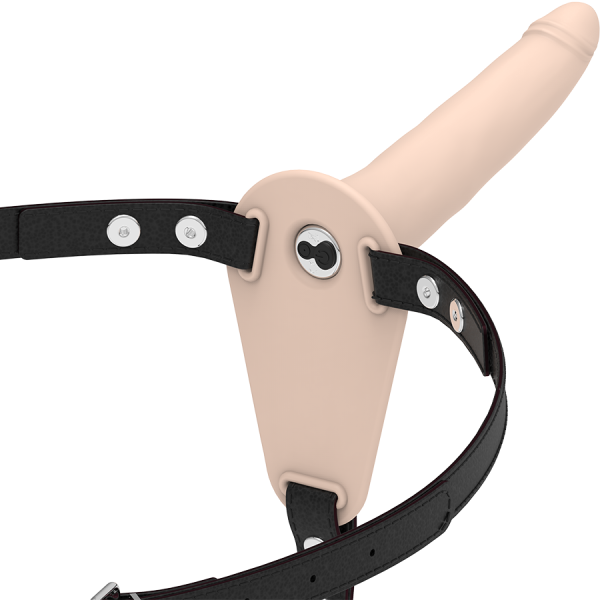 HARNAIS SOUMIS FETISH - VIBRATEUR SILICONE CHAIR 15 CM - – Image 4