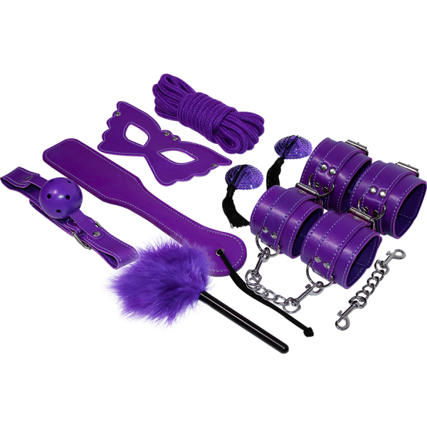 EXPERIENCE - KIT FÉTICHE BDSM SÉRIE VIOLET - – Image 3