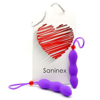 SANINEX - PLUG ANAL CLIMAX AVEC ANNEAU PÉNIS LILAS -