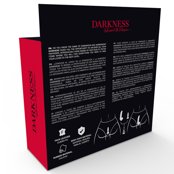 DARKNESS - CULOTTE AVEC PLUG ET GODE INTERCHANGEABLE - – Image 5
