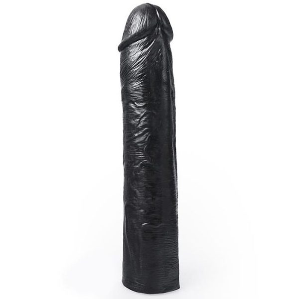 HUNG SYSTEM - GODE RÉALISTE COULEUR NOIR BENNY 25,5 CM -