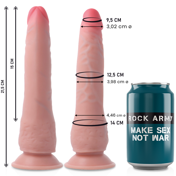 ROCKARMY - CRUSADER DOUBLE DENSITÉ 21.5 CM -O- 4.46 CM - – Image 2