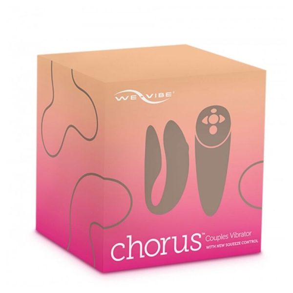 WE-VIBE - VIBRATEUR CHORUS POUR COUPLES AVEC COMMANDE DE SQUEEZE ROSE - – Image 5