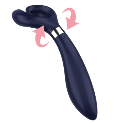 SATISFYER - ENDLESS FUN MULTI VIBRATEUR 3 BLEU -