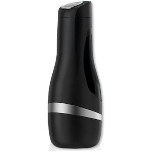 SATISFYER - MASTURBATEUR HOMME CLASSIQUE ARGENT -