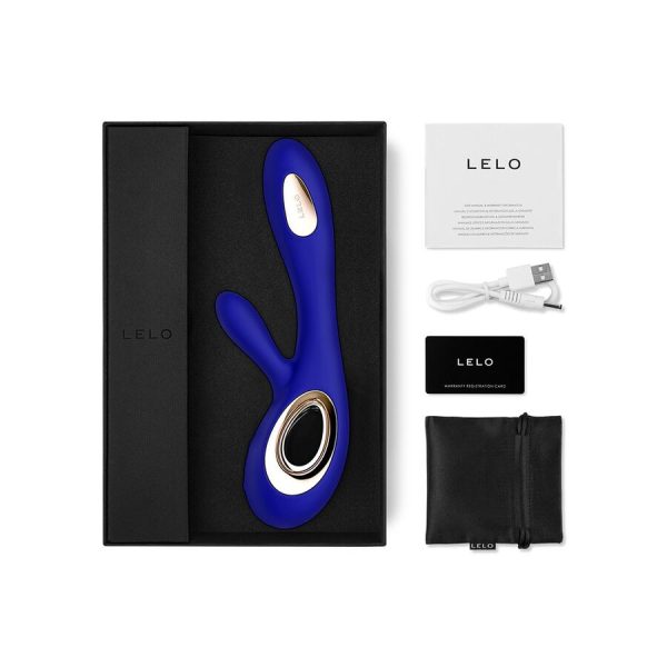 LELO - SORAYA WAVE VIBRATEUR RABBIT BLEU NUIT - – Image 3