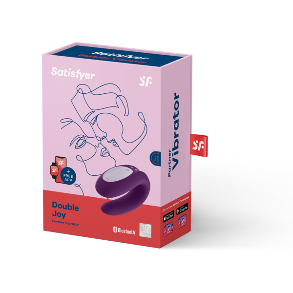 SATISFYER - APPLICATION DOUBLE JOY CON VIOLET - – Image 7
