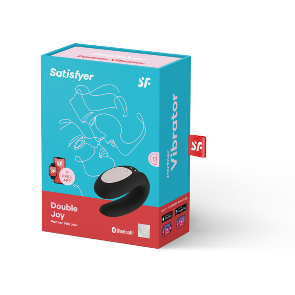 SATISFYER - APPLICATION DOUBLE JOY CON NOIR - – Image 7