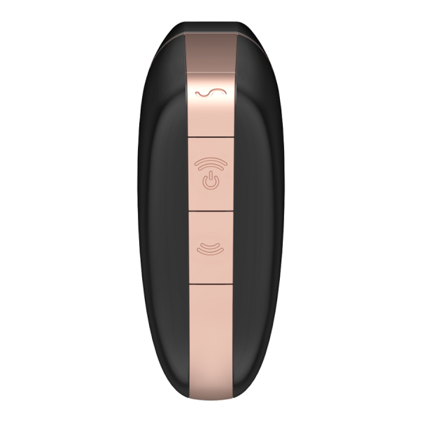 SATISFYER - STIMULATEUR ET VIBRATEUR AIR LOVE TRIANGLE NOIR - – Image 6