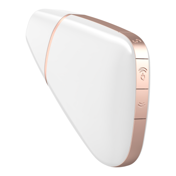 SATISFYER - STIMULATEUR ET VIBRATEUR AIR LOVE TRIANGLE BLANC - – Image 2