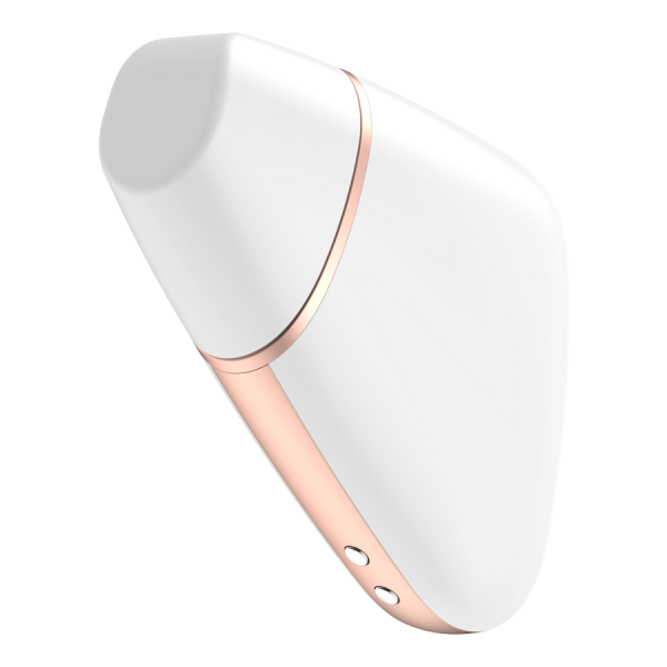 SATISFYER - STIMULATEUR ET VIBRATEUR AIR LOVE TRIANGLE BLANC - – Image 4