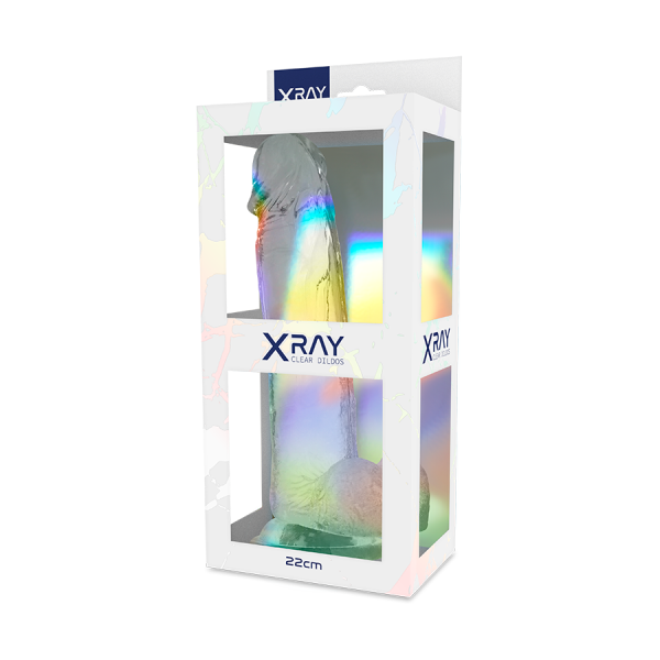 X RAY - BITE TRANSPARENTE AVEC BOULES 22 CM X 4.6 CM - – Image 7