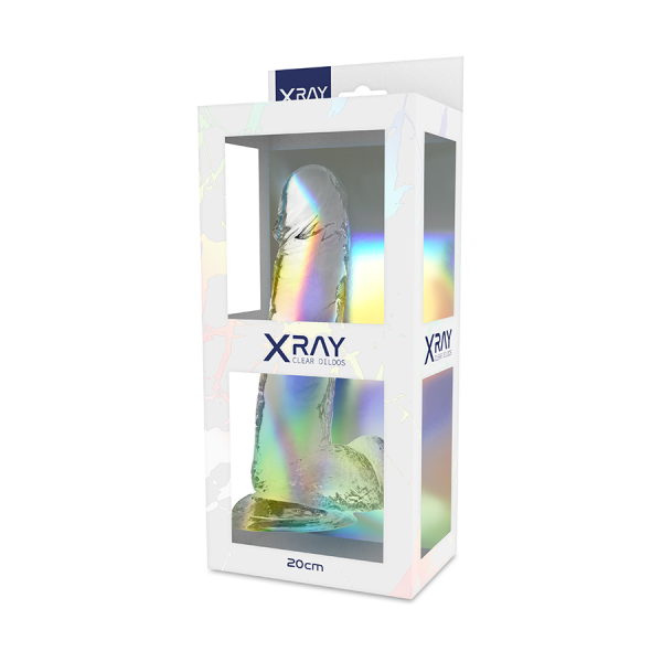 X RAY - BITE TRANSPARENTE AVEC BOULES 20 CM X 4.5 CM - – Image 7