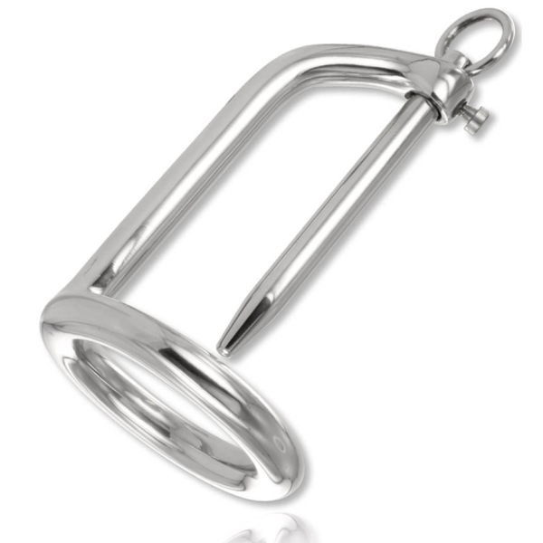 METAL HARD - ANNEAU DE GLAND AVEC BOUCHON -