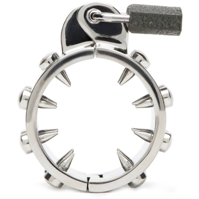 METAL HARD - ANNEAU DE CHASTETÉ ANTI-ÉRECTION -