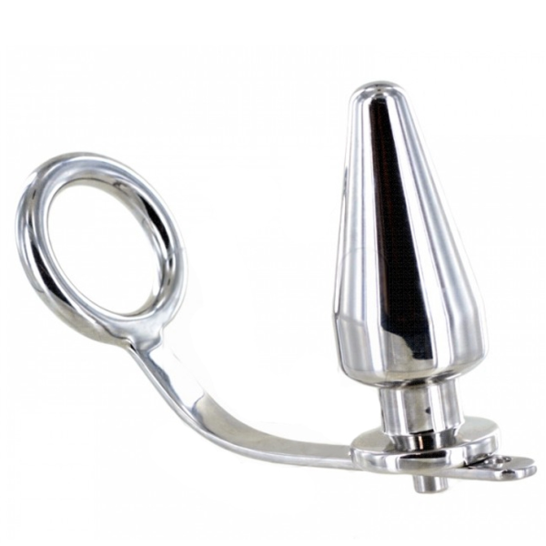 METAL HARD - ANNEAU EN ACIER AVEC PLUG ANAL 45 X 50MM -