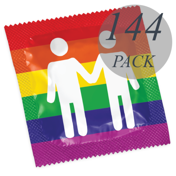 PASANTE - PRÉSERVATIFS FORMAT GAY PRIDE 144 PACK -