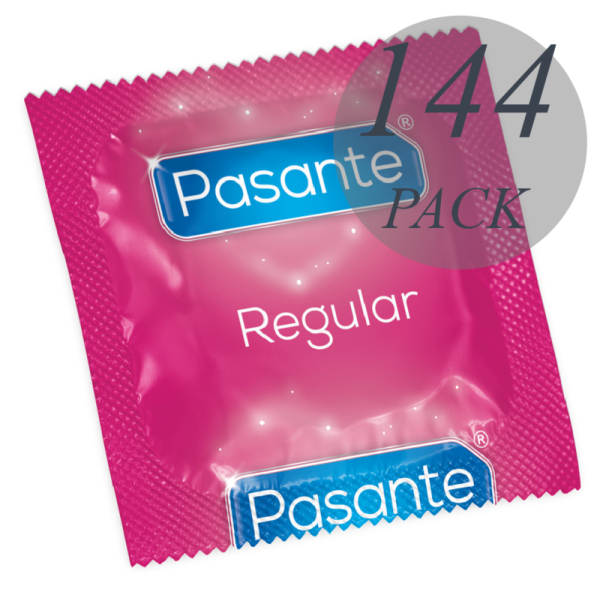 PASANTE - PRÉSERVATIFS GAMME RÉGULIÈRE 144 UNITÉS -